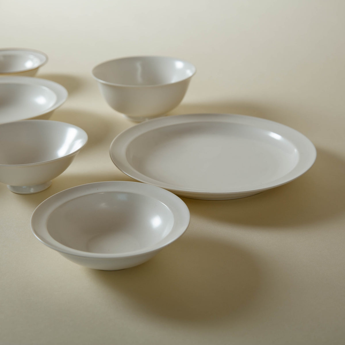 Porcelain Plates and Bowls