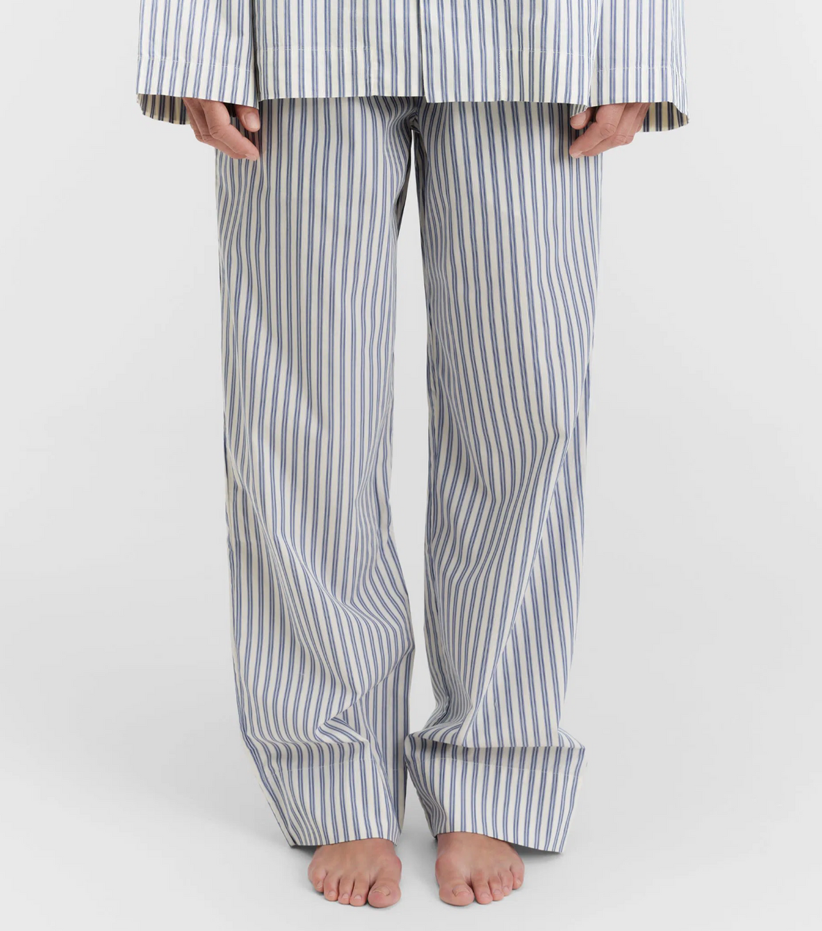 Tekla Poplin Sleep Pants - Skagen Stripes