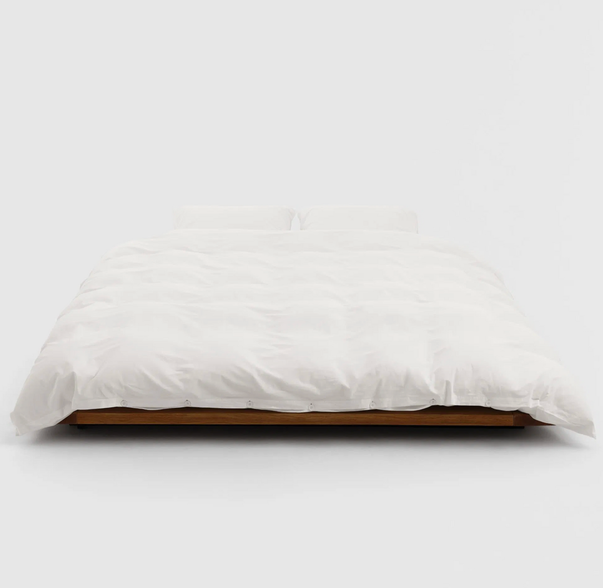 Tekla Percale Duvet Cover - Broken White