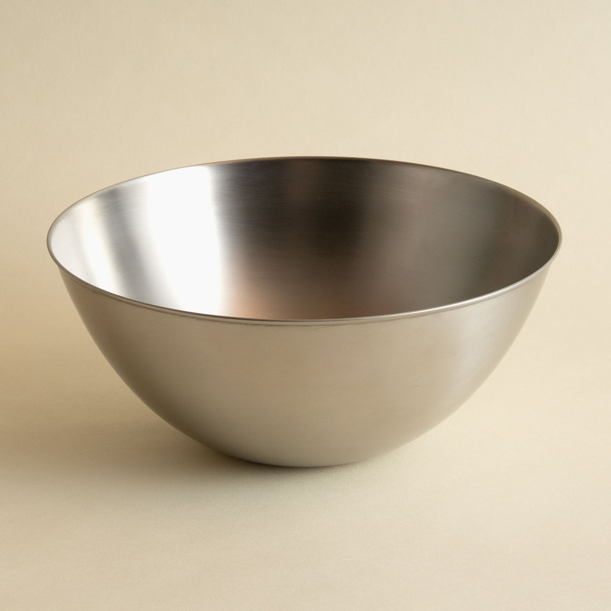 Sori Yanagi Japanese stainless steel mixing bowl, 27 cm