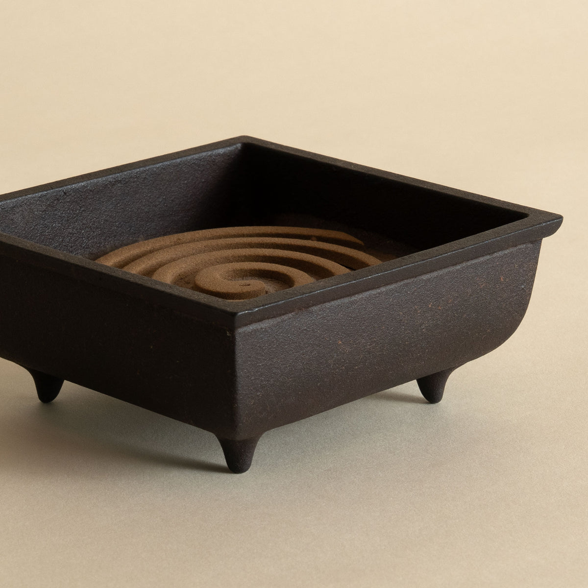 Cast Iron Mosquito Coil & Incense Dish