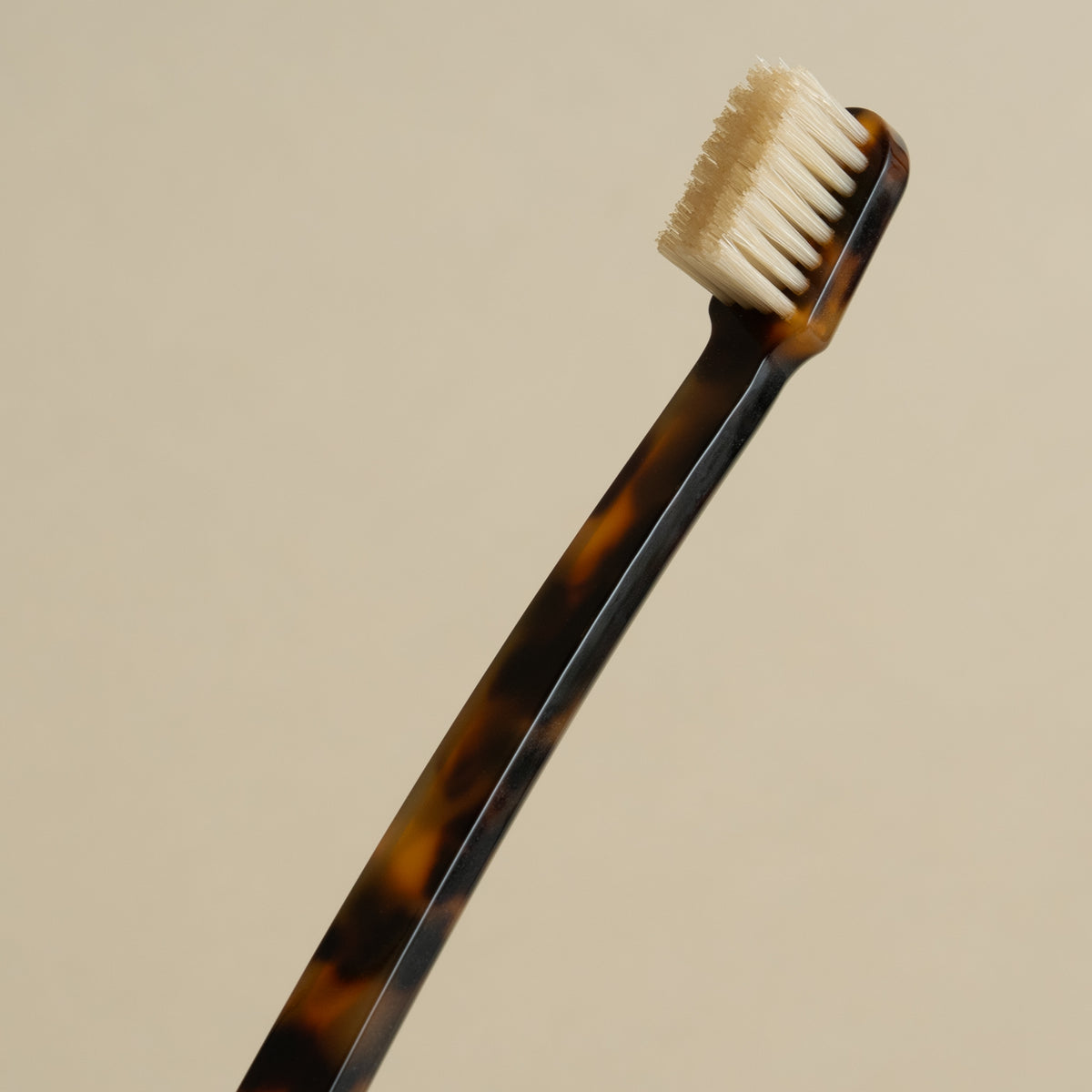 Natural Bristle Toothbrush - Garden Green