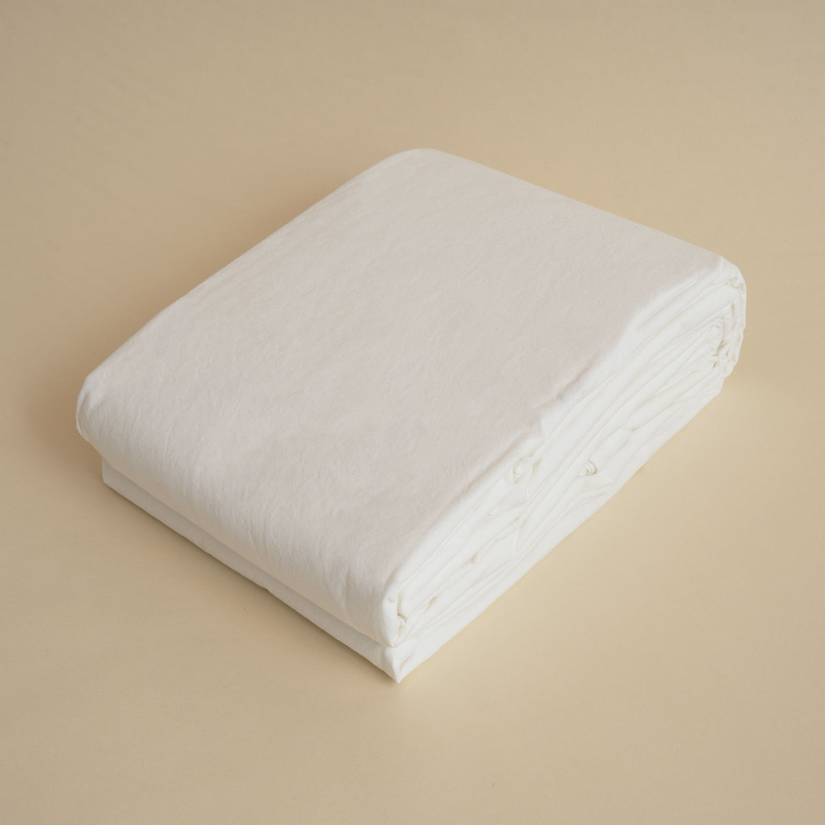 Tekla Percale Duvet Cover - Broken White