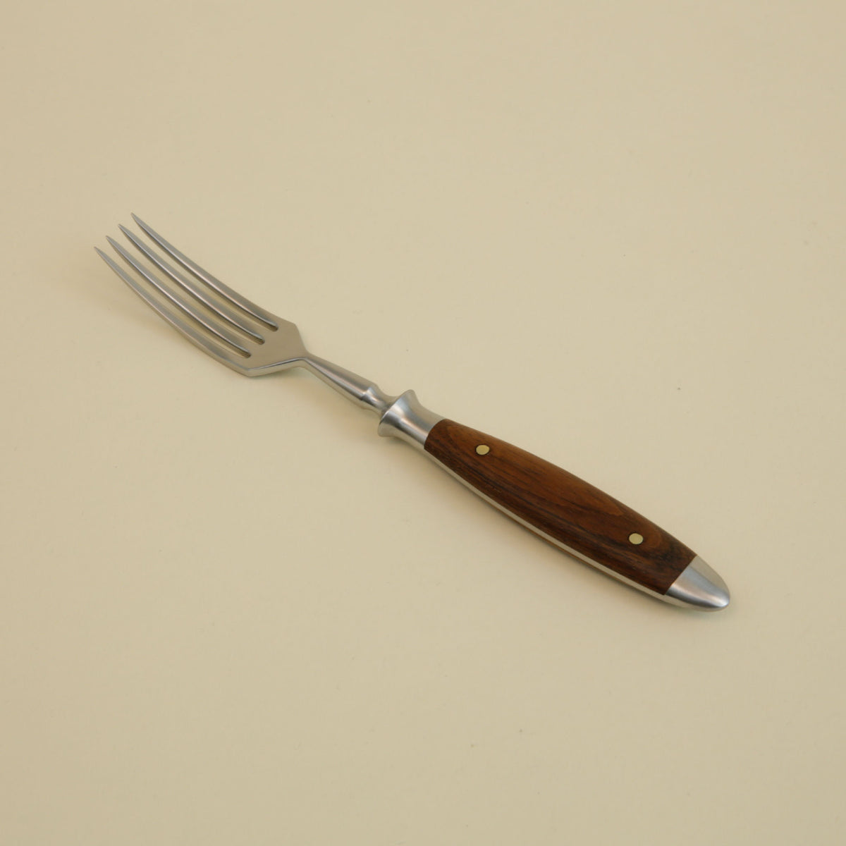 Eichenlaub Hand-Forged Table Fork - Dark Oak