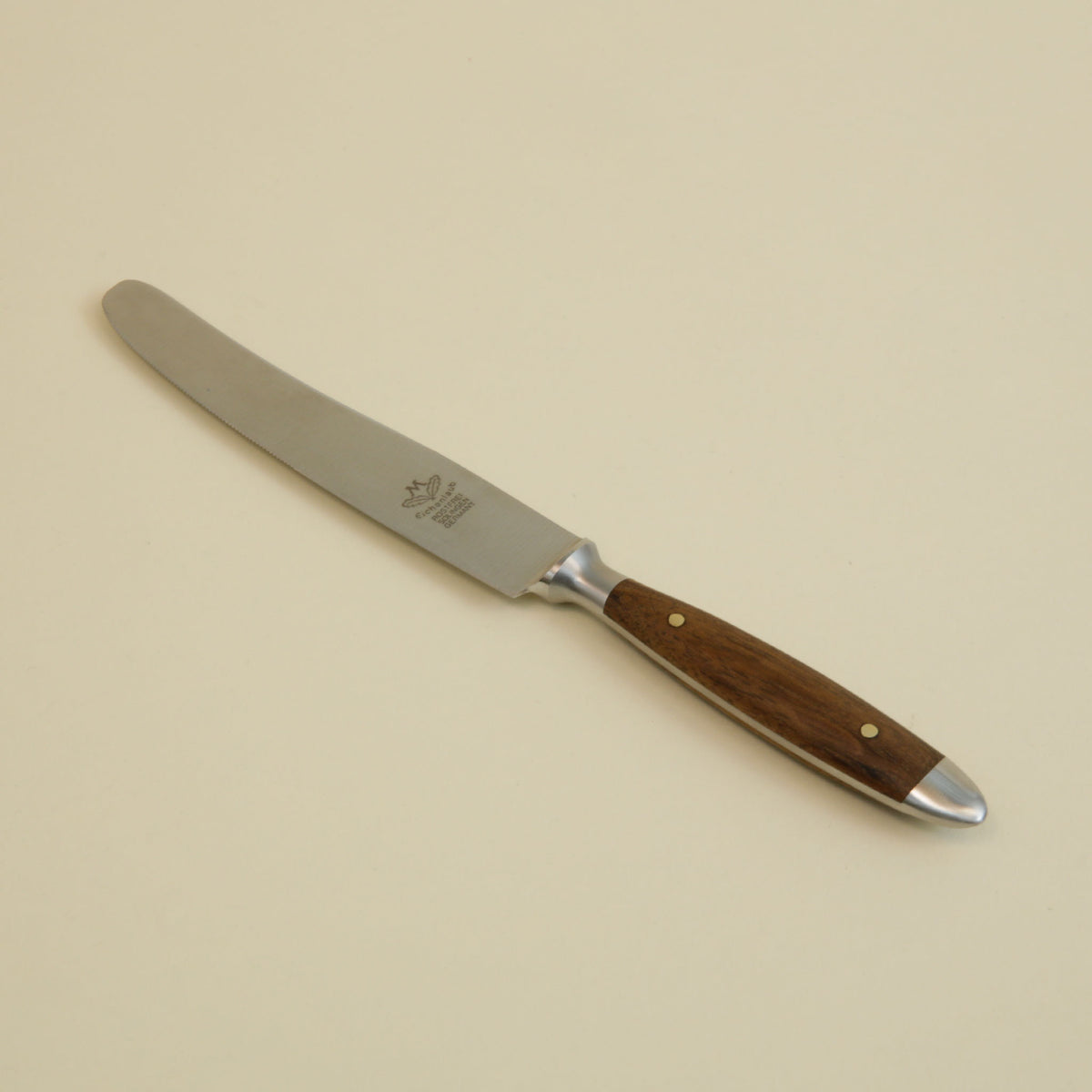 Eichenlaub Hand-Forged Table Knife - Dark Oak