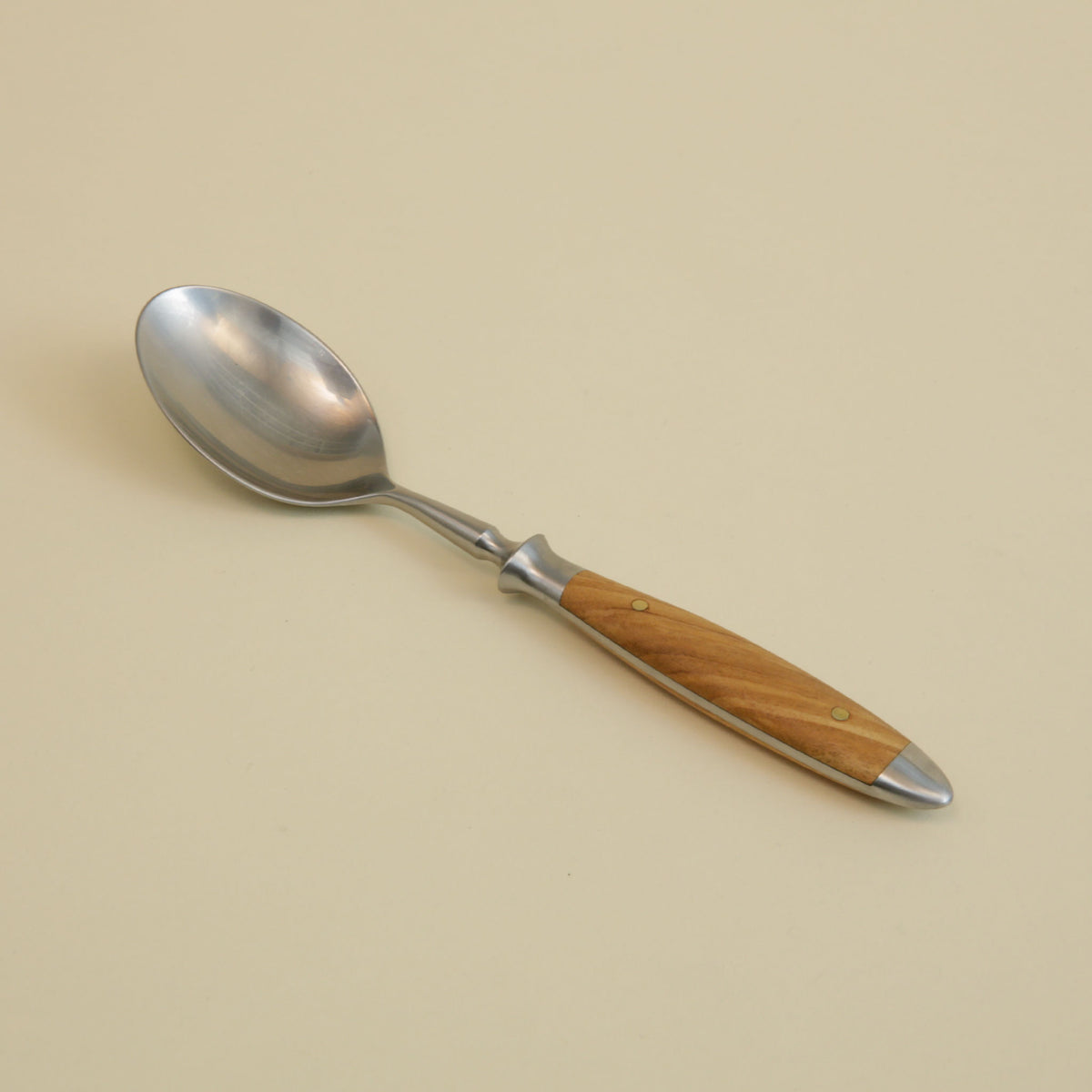 Eichenlaub Hand-Forged Table Spoon - Olive
