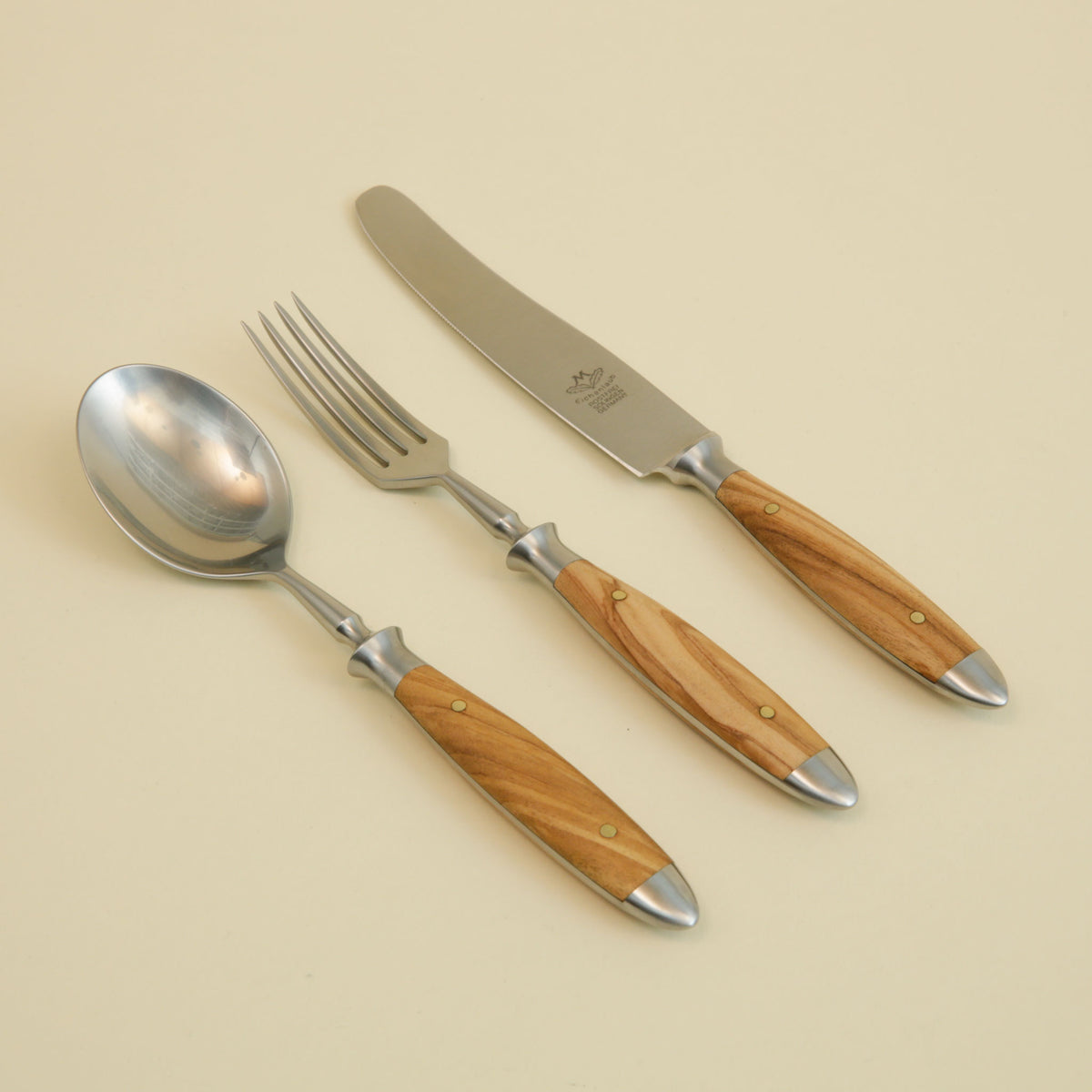 Eichenlaub Hand-Forged Table Fork - Olive
