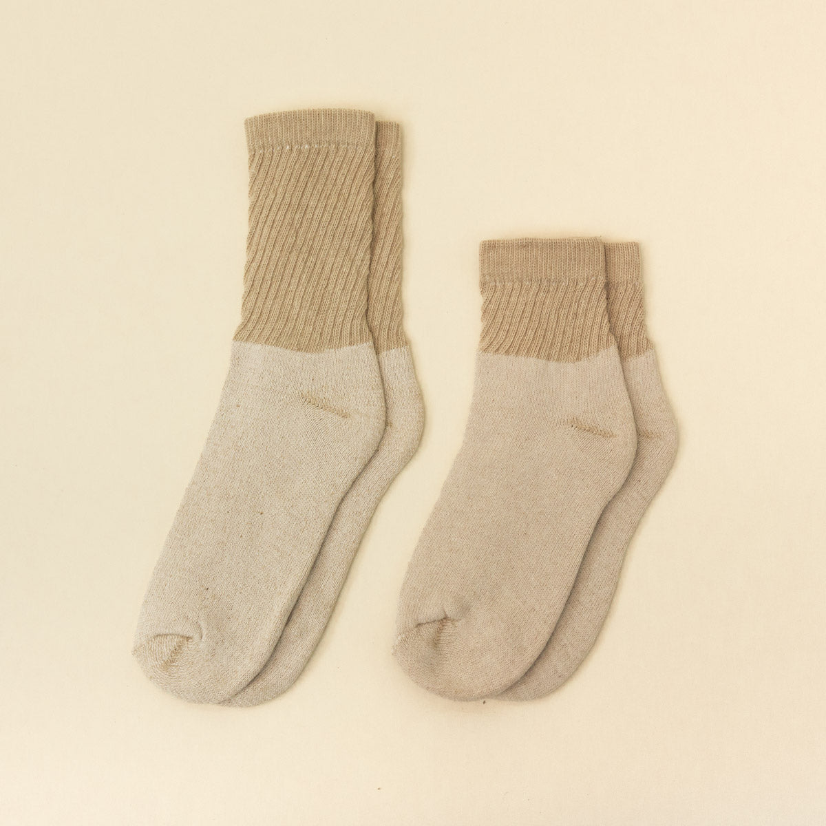 FoxFibre® Organic Cotton Short Socks - SageSage / Short Top / Medium