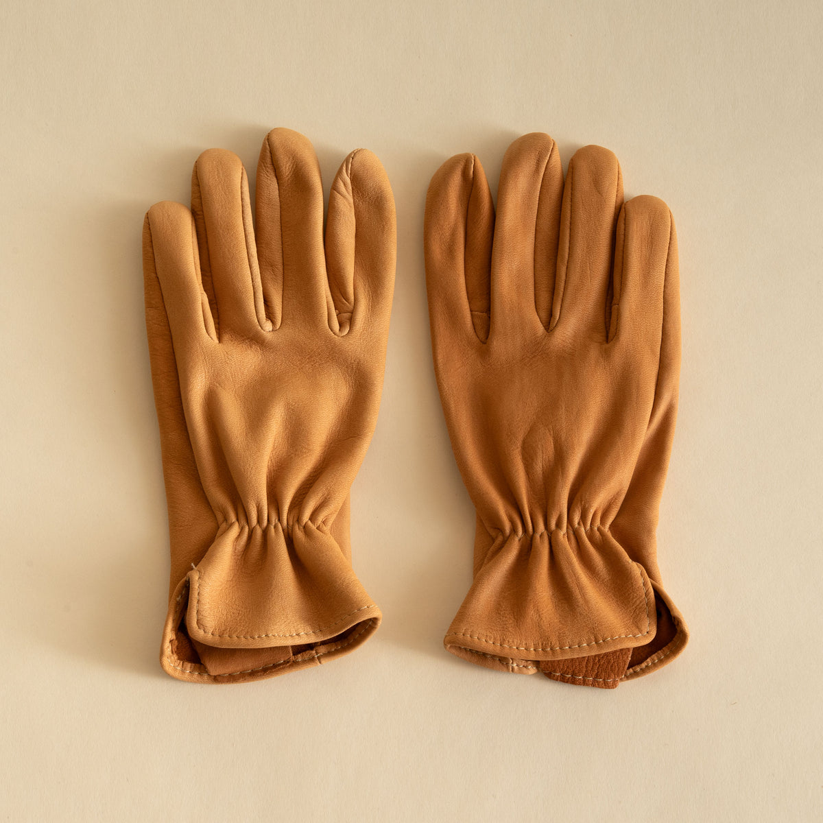 Geier Glove tan leather roper working gloves