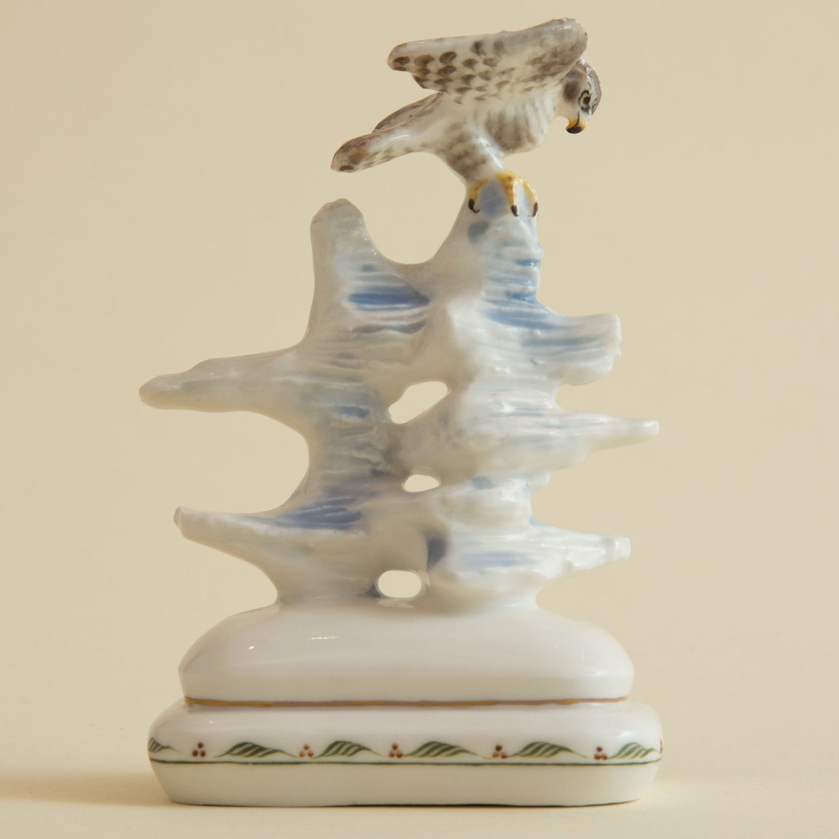 Goshawk & Korean Fir FigurineFigurines
