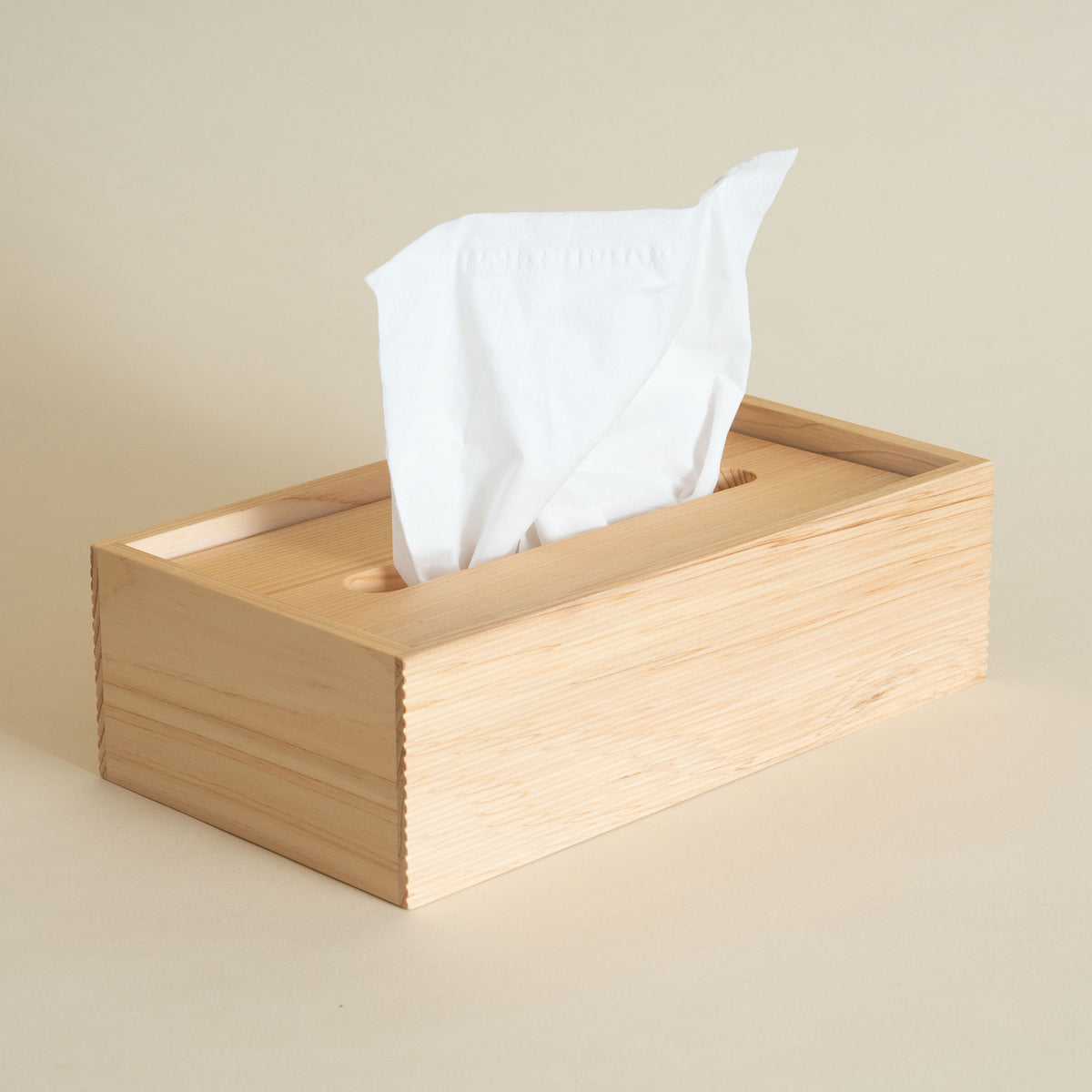 Hinoki Tissue Cover - Textured Front