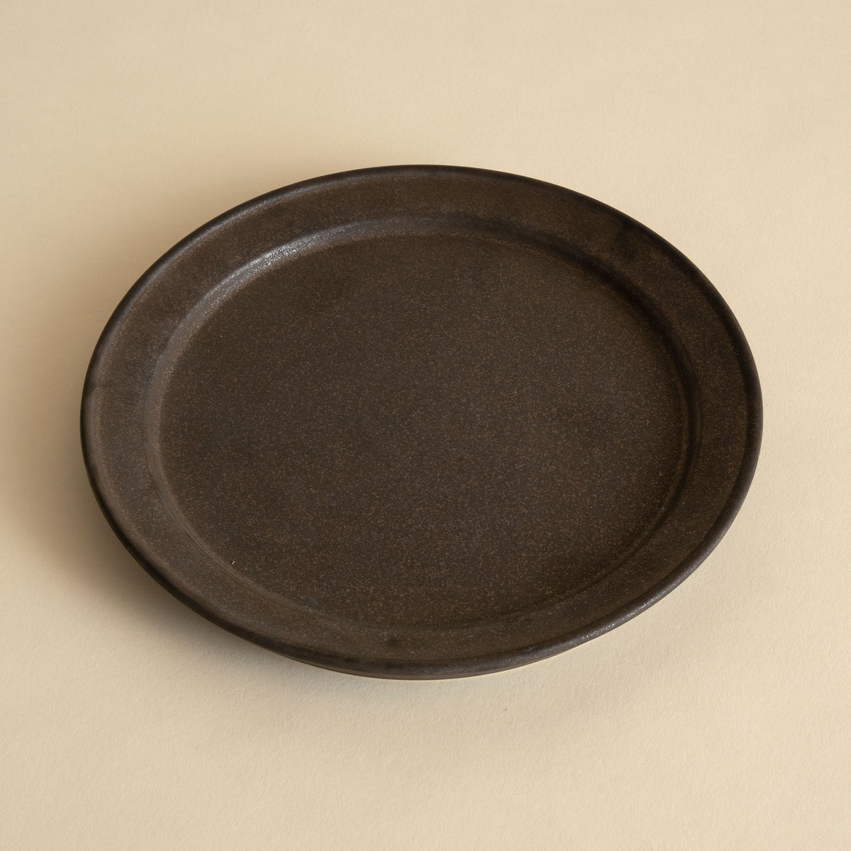 Jiseungmin Short Plate - Copper Brown