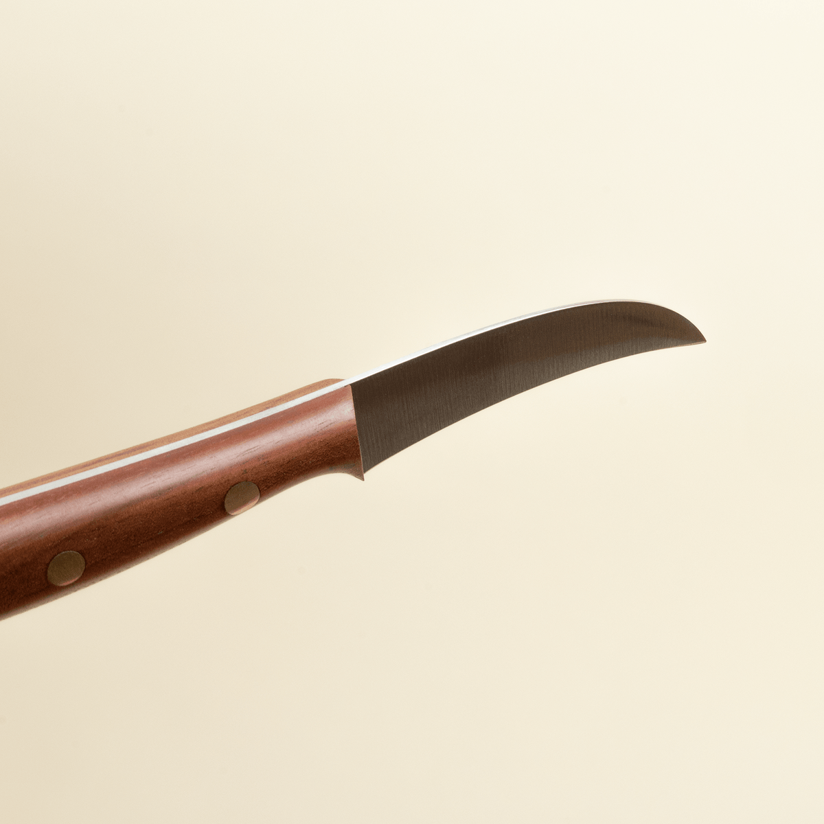 K0 Peeling Knife - PlumPlum w/ Stainless Steel Rivets