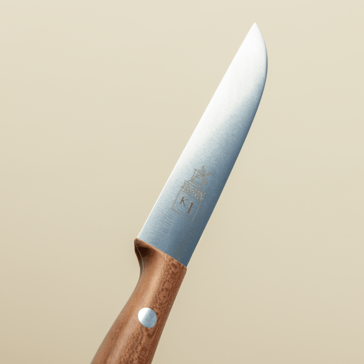 K1 Petty Knife - PlumPlum w/ Stainless Steel Rivets