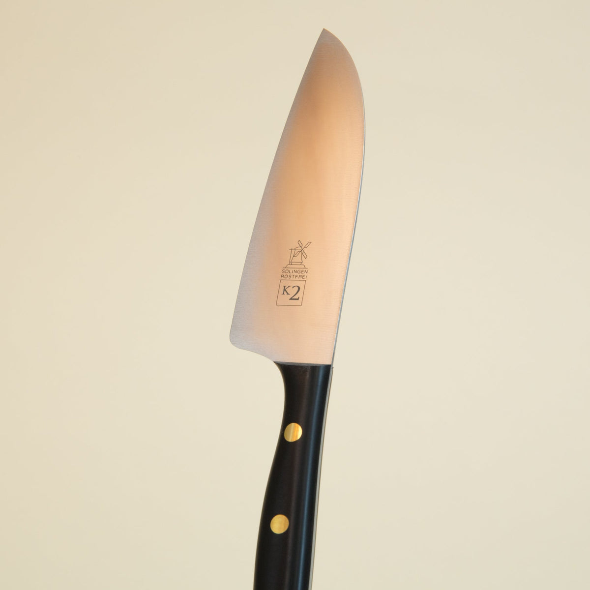 K2 Utility Knife - POMPOM w/ Brass Rivets