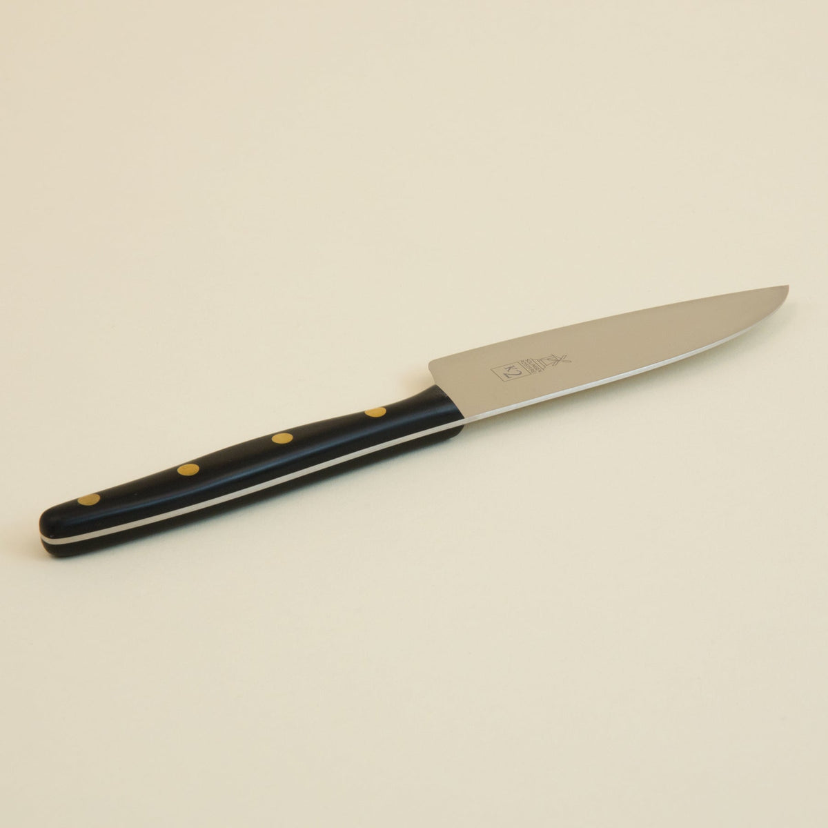 K2 Utility Knife - POMPOM w/ Brass Rivets