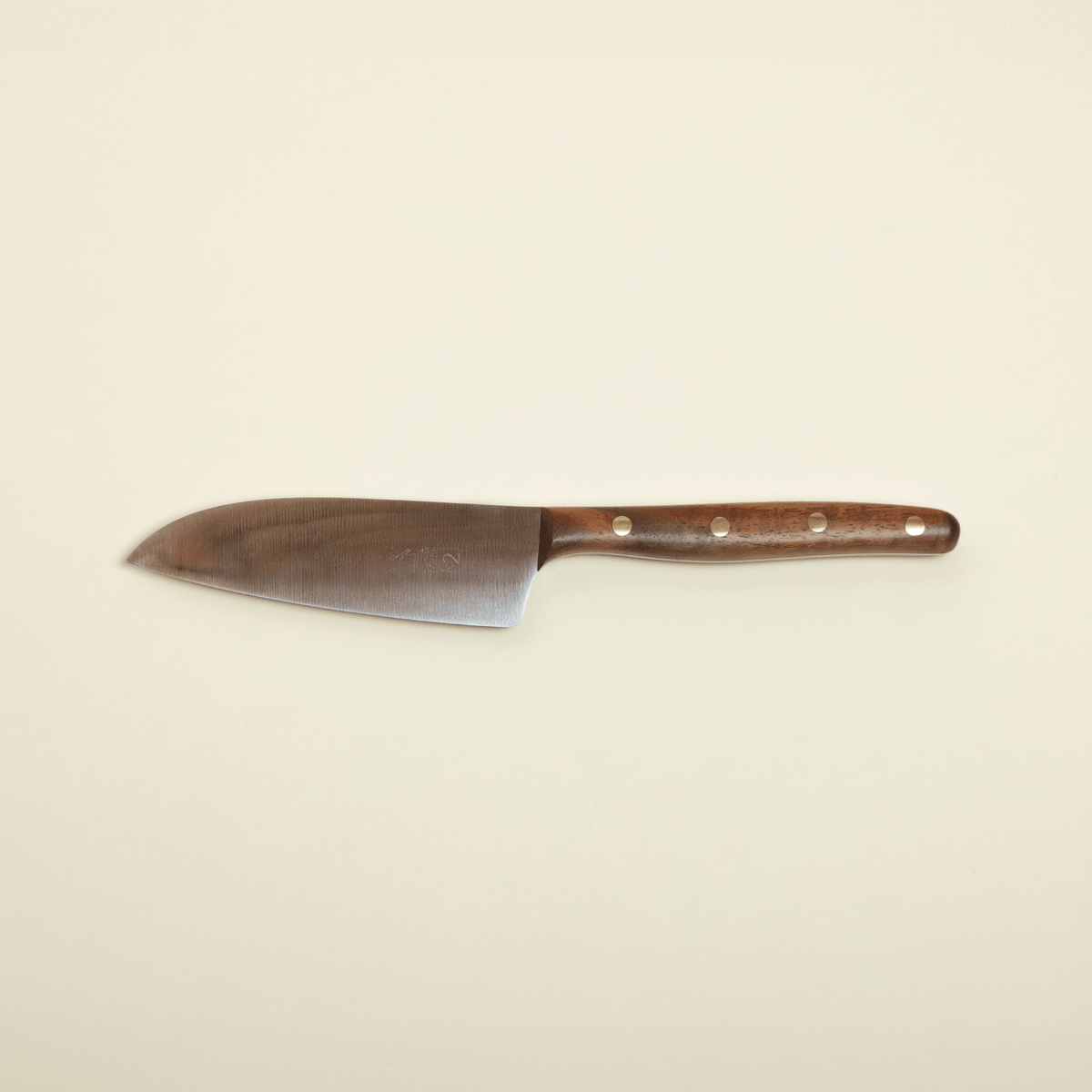K2 Utility Knife - WalnutWalnut w/ Brass Rivets