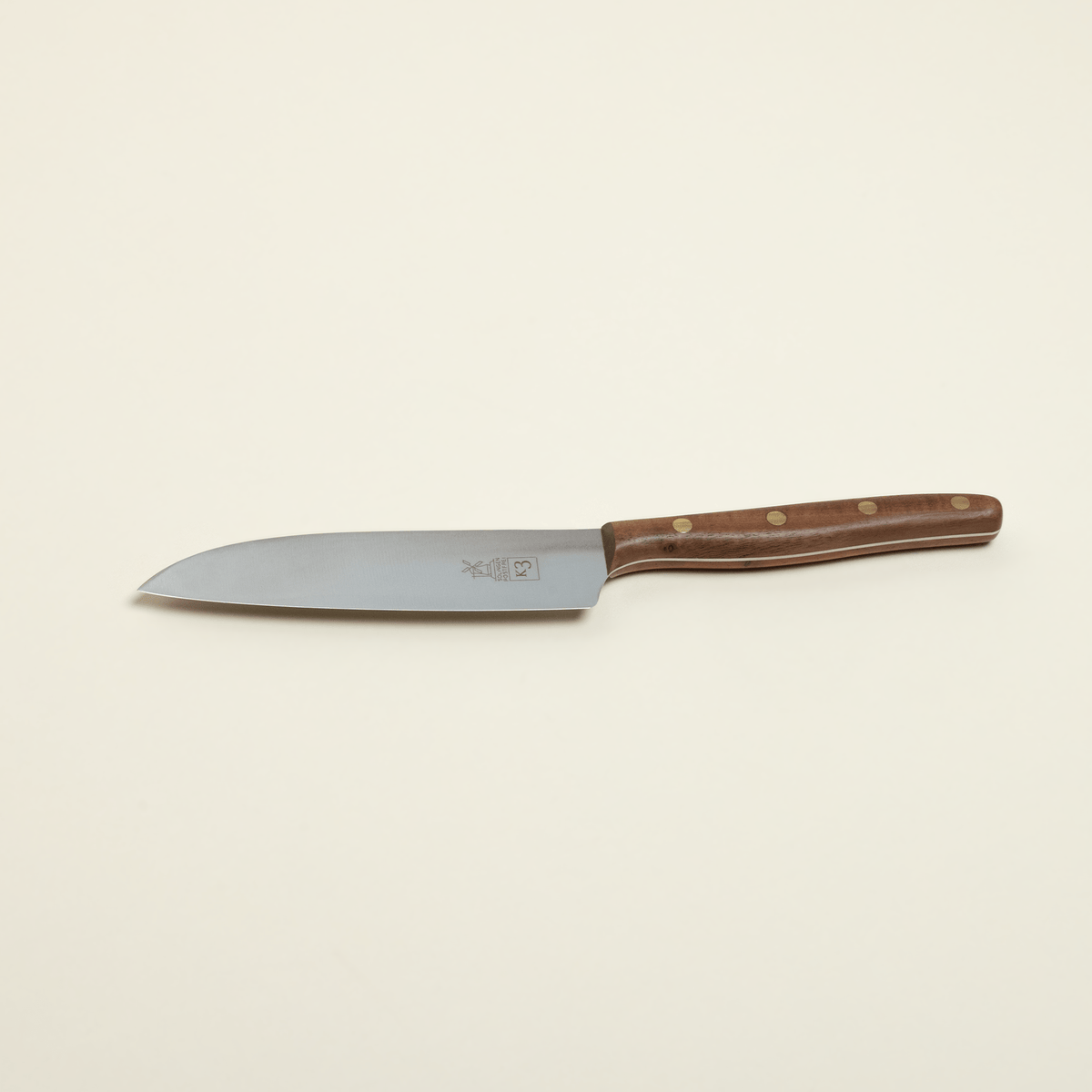 K3 Filleting Knife - WalnutWalnut w/ Brass Rivets