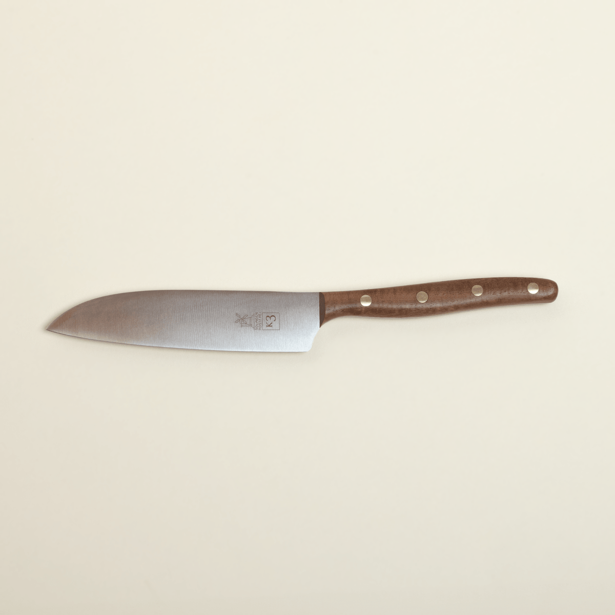K3 Filleting Knife - WalnutWalnut w/ Brass Rivets