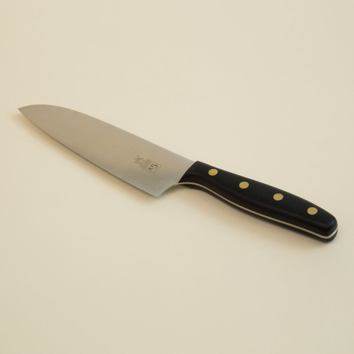 K5 Chef's Knife - POMPOM w/ Brass Rivets