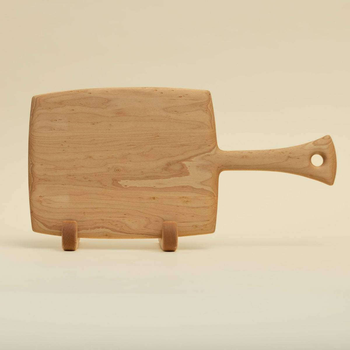 Maple Cutting Board with Handle - 7.75 x 15.5