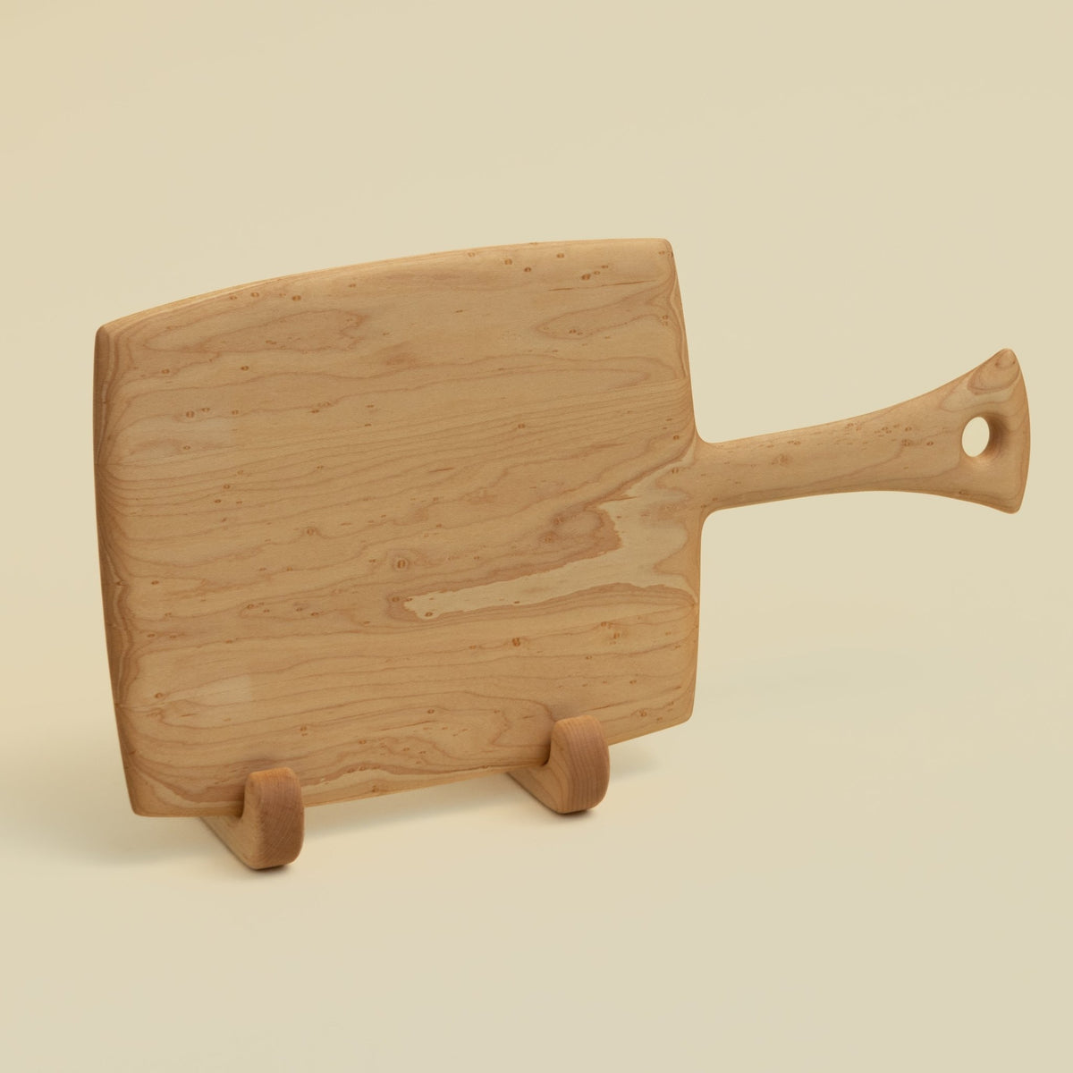 Maple Cutting Board with Handle - 7.75 x 15.5