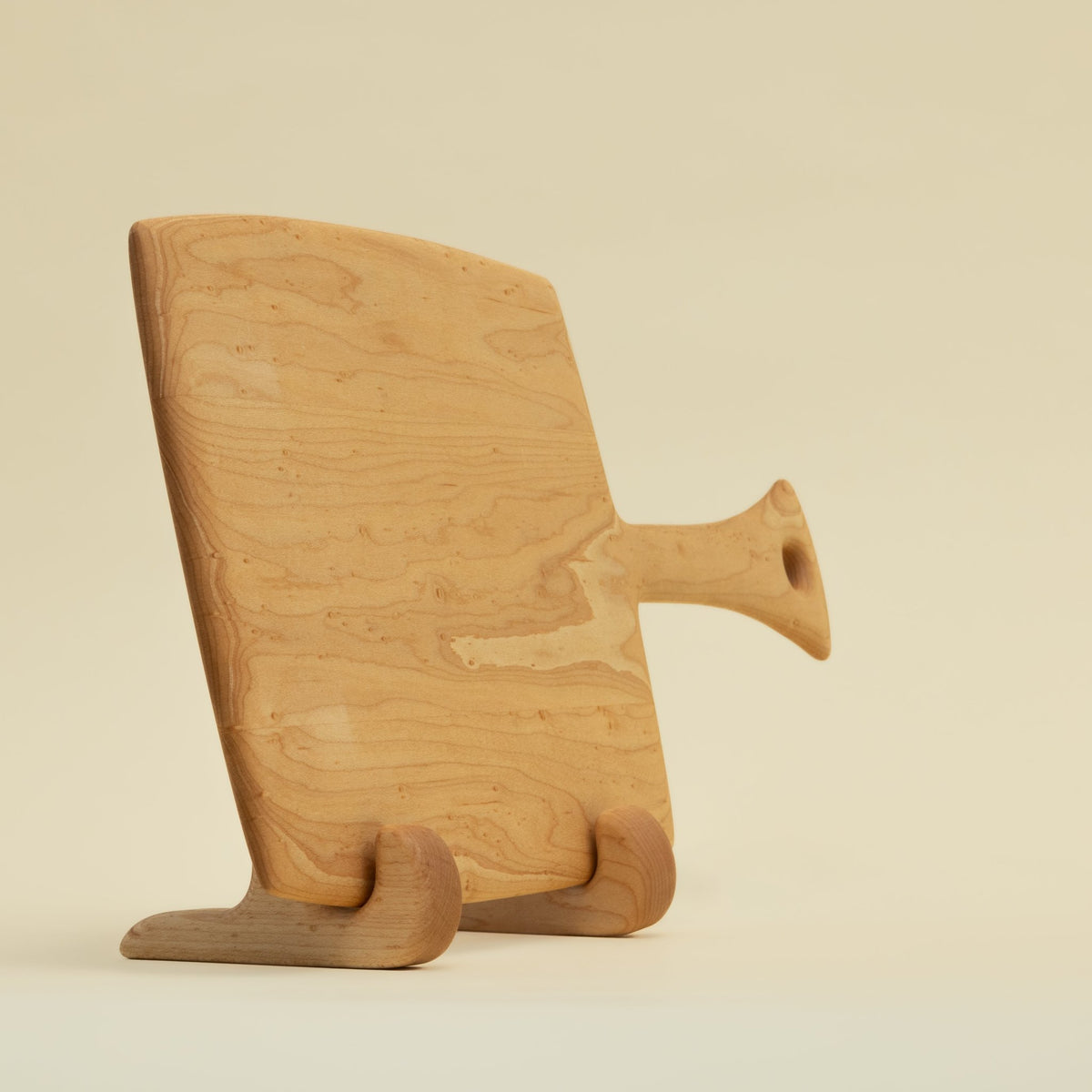 Maple Cutting Board with Handle - 7.75 x 15.5
