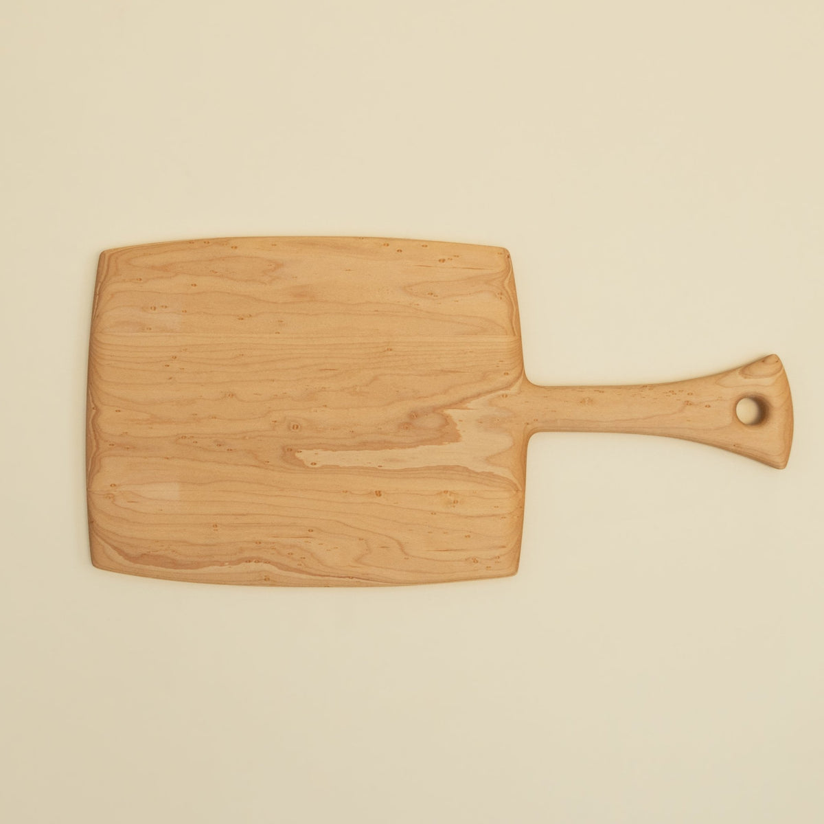 Maple Cutting Board with Handle - 7.75 x 15.5