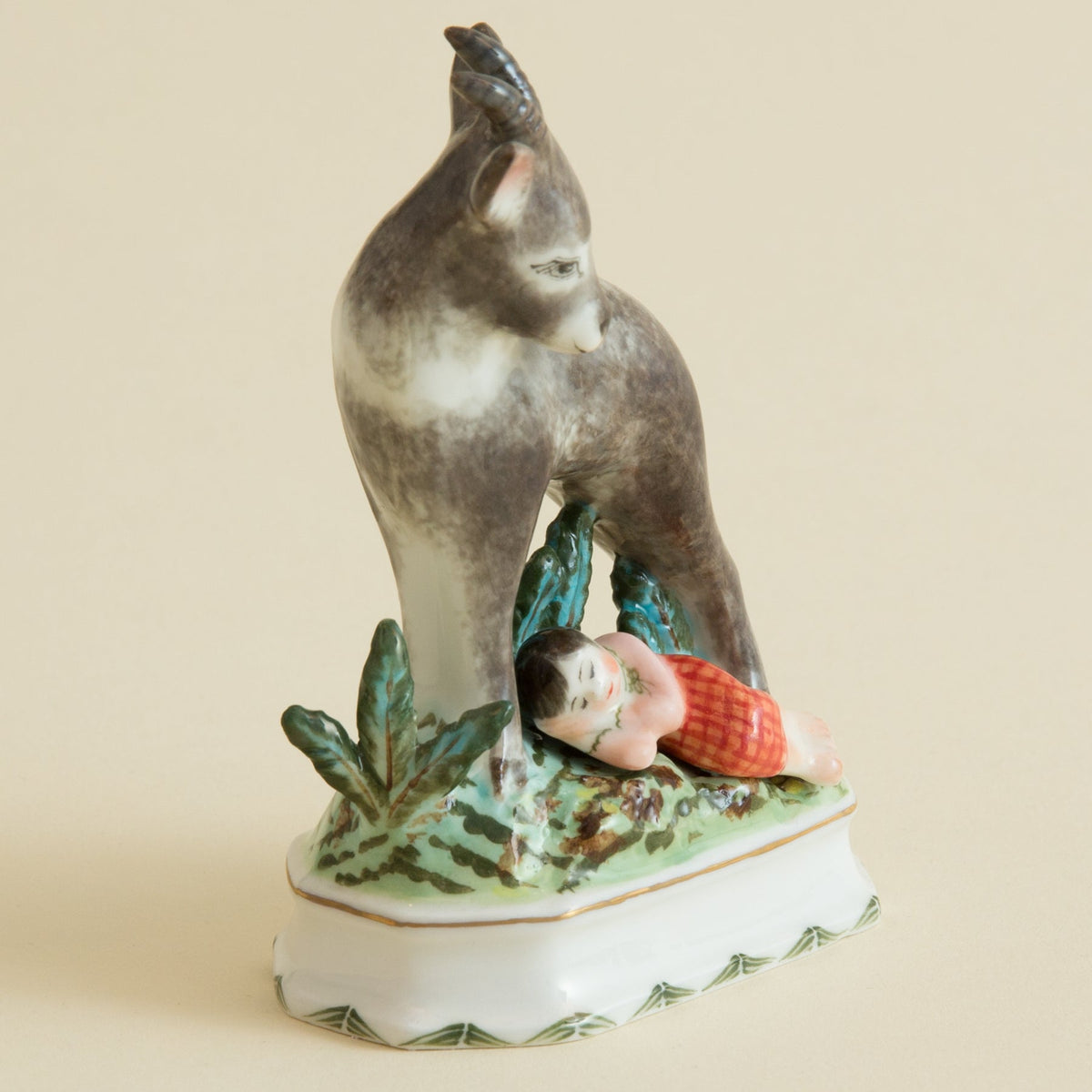 Mountain Goat & Girl FigurineFigurines