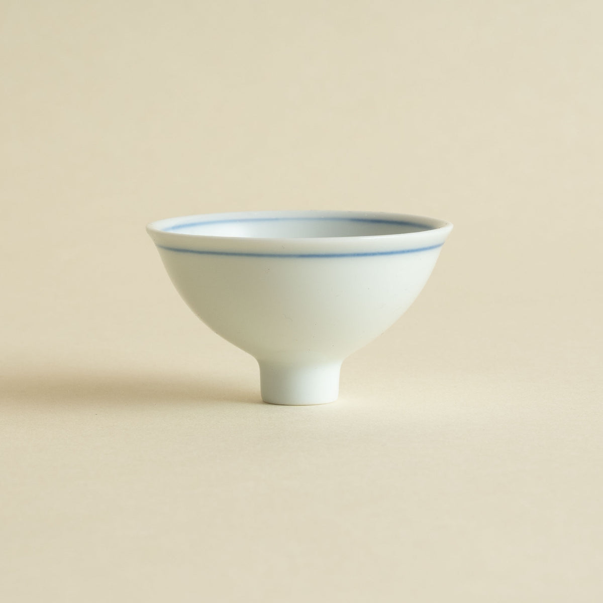 Small Japanese Porcelain Funnel
