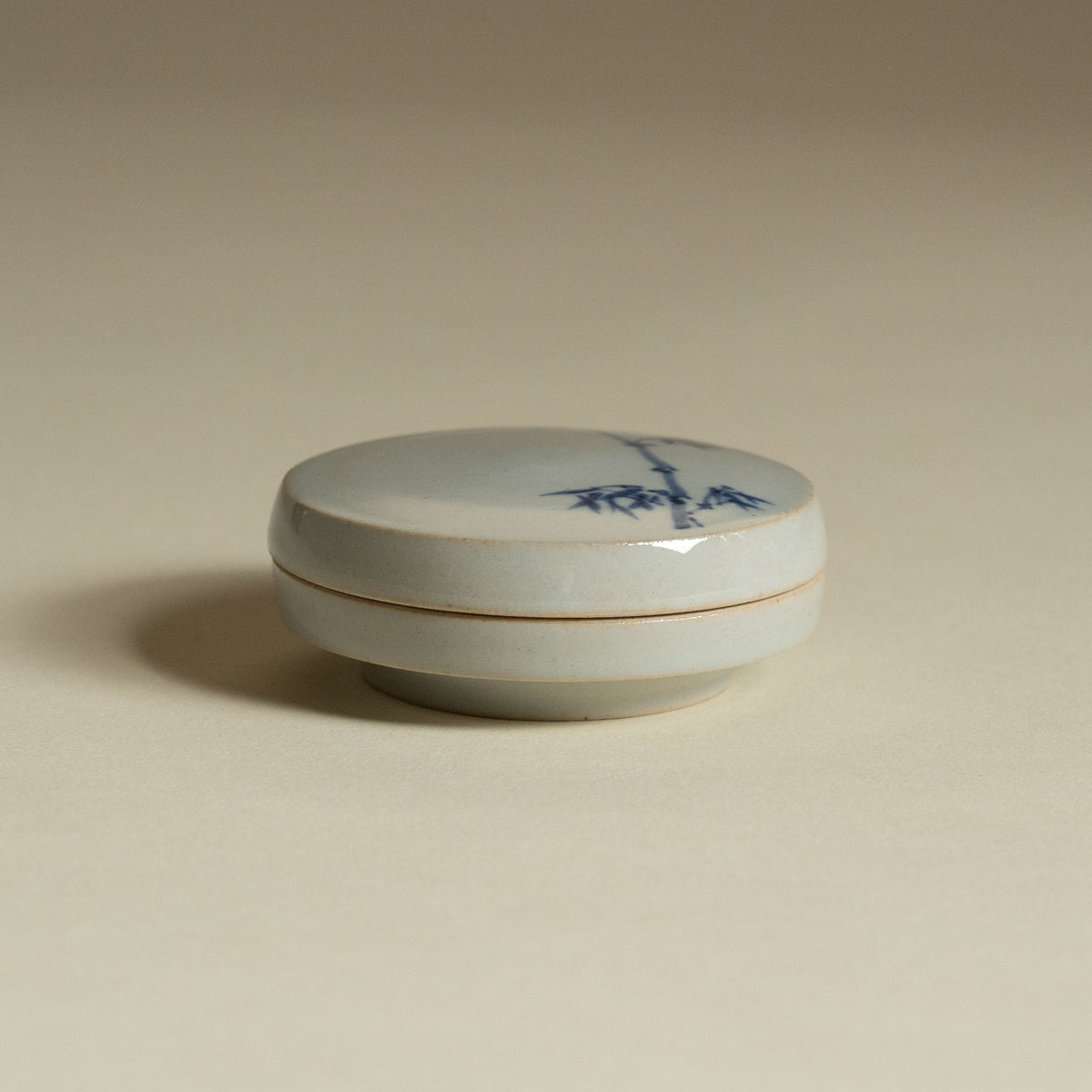 Korean Porcelain Incense Holder - Bamboo