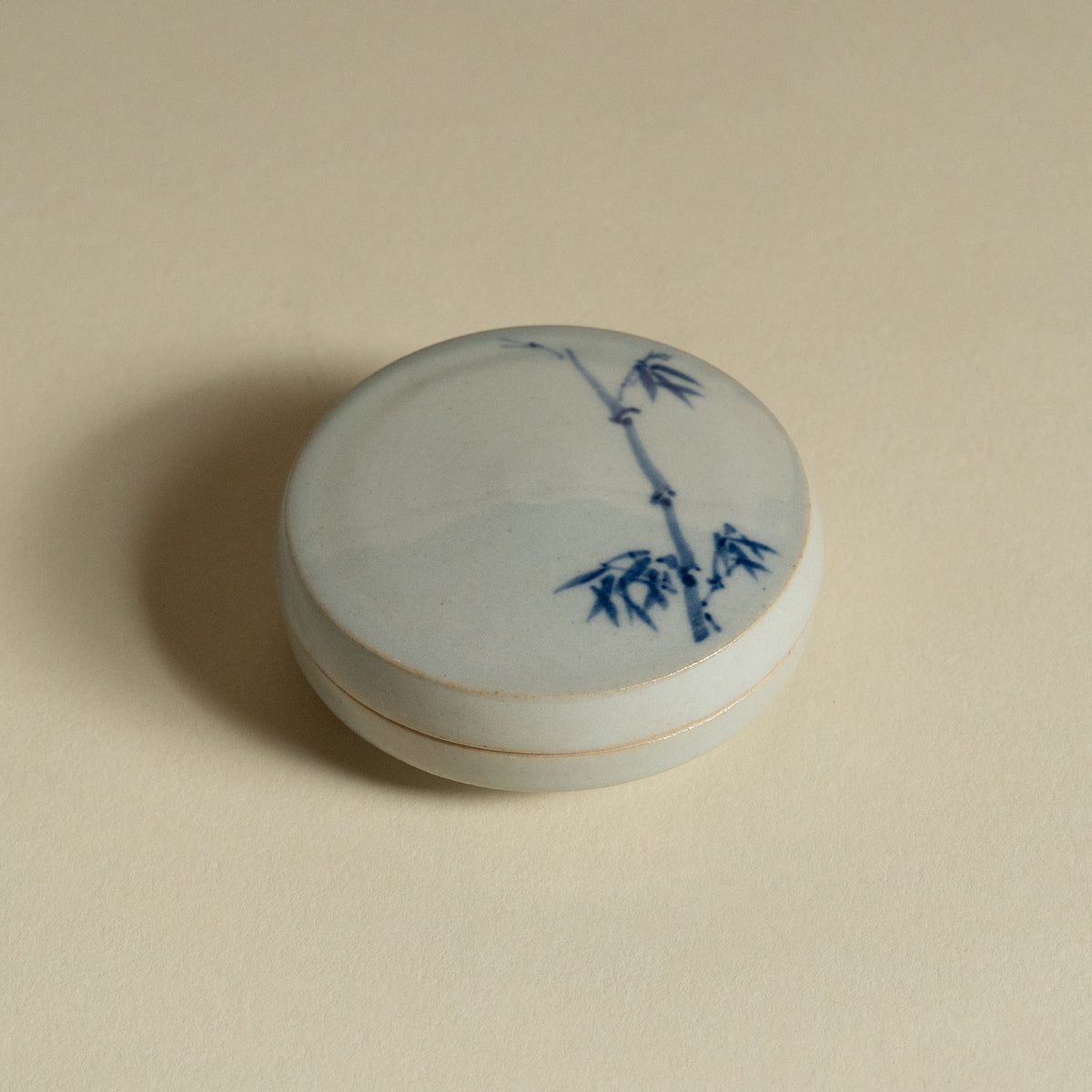 Korean Porcelain Incense Holder - Bamboo