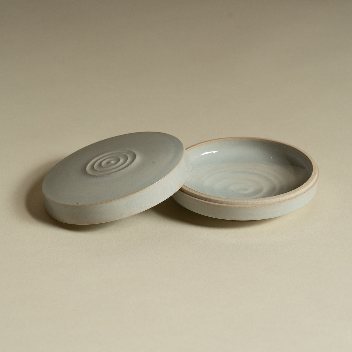 Korean Porcelain Incense Holder- Waves