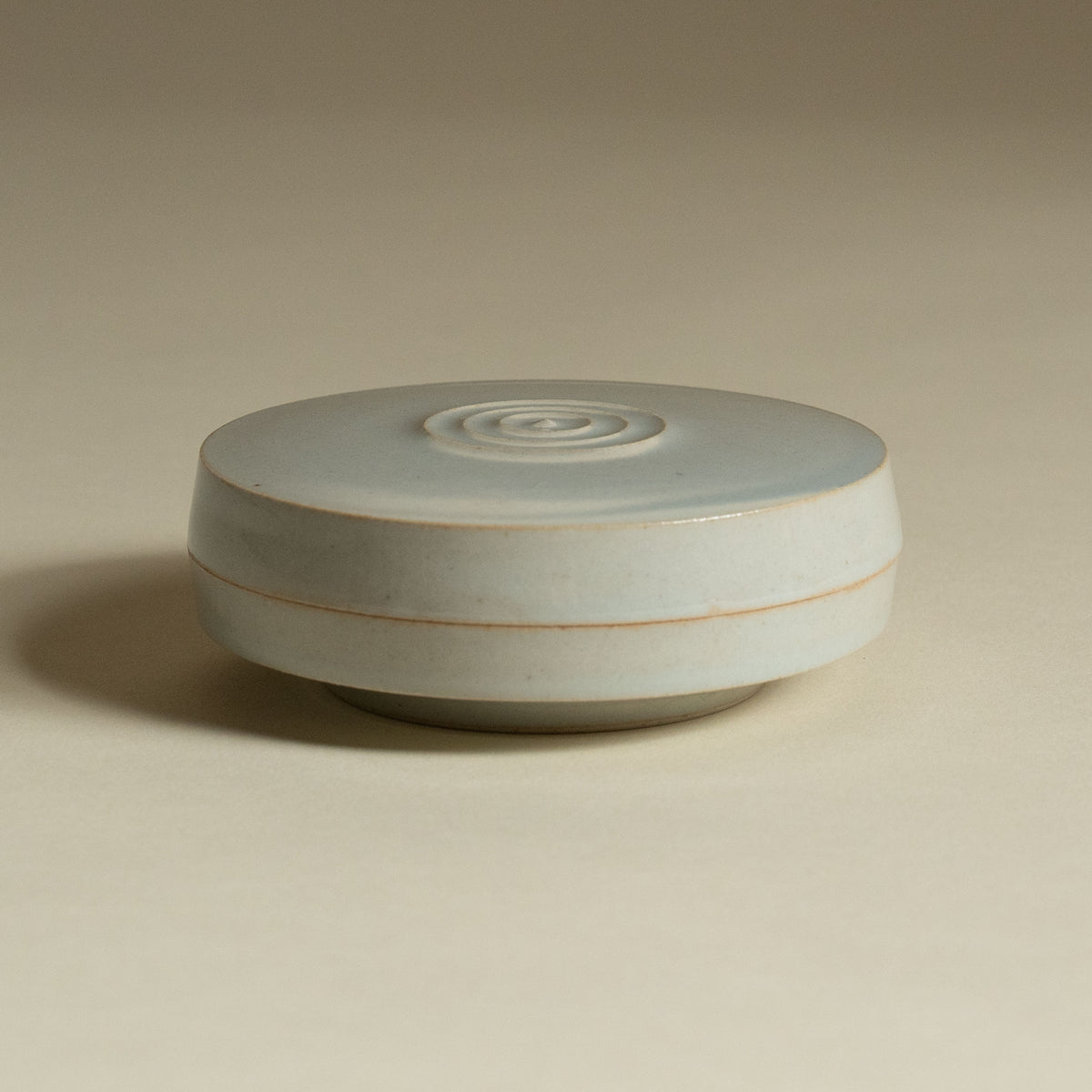 Korean Porcelain Incense Holder- Waves