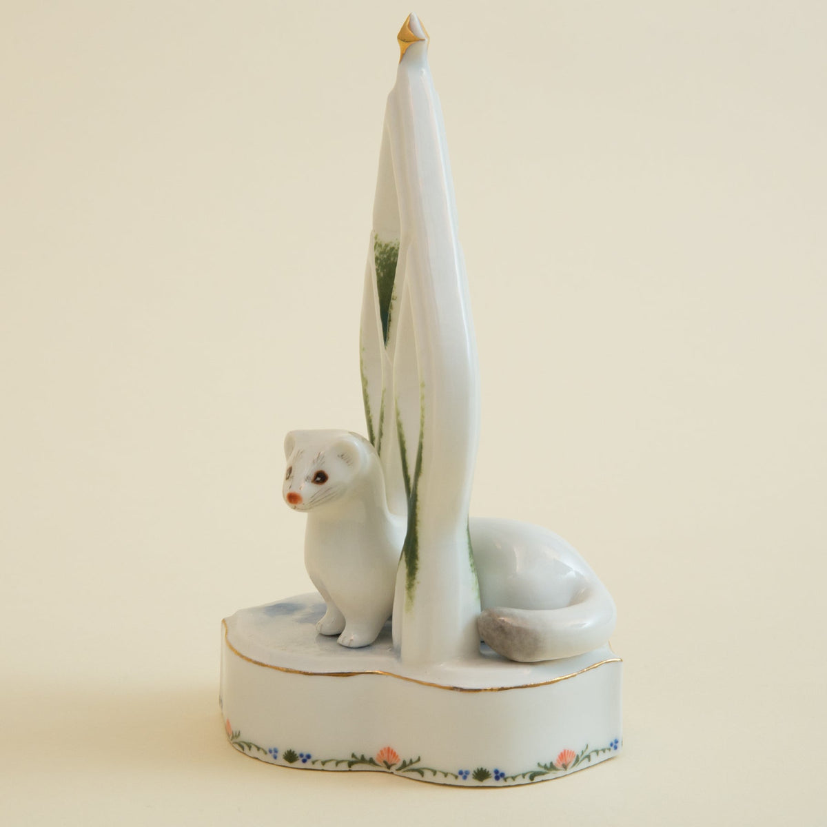 Snow Tree & White Ferret Figurine SetFigurines