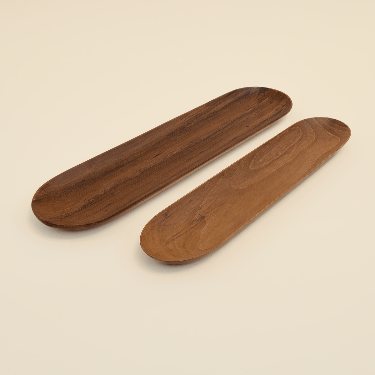 Teak Oblong TrayMedium