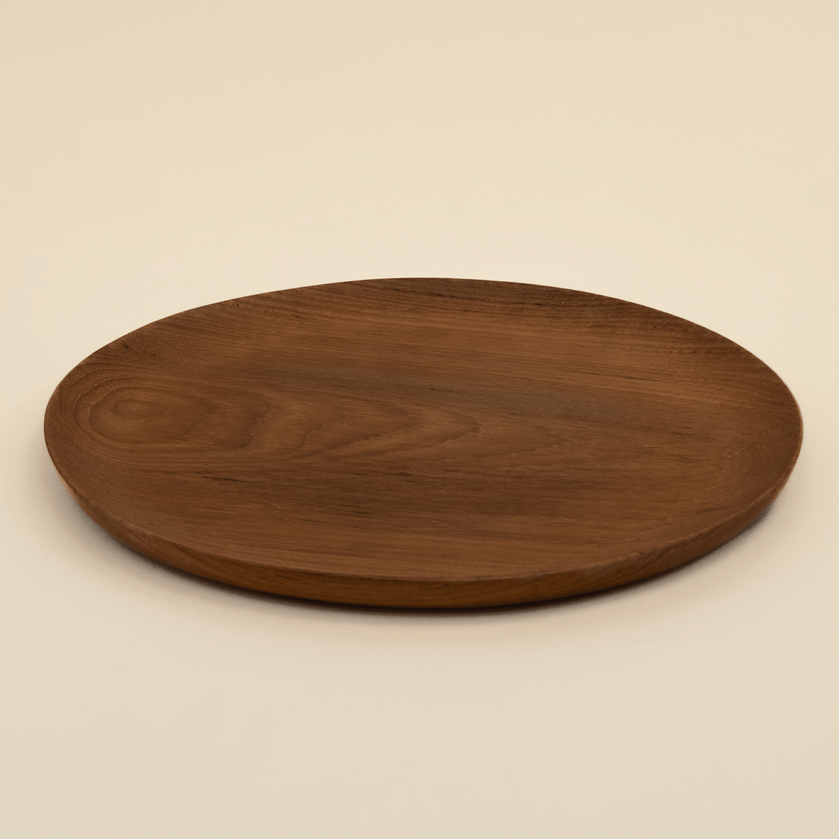 Teak Round PlateSmall