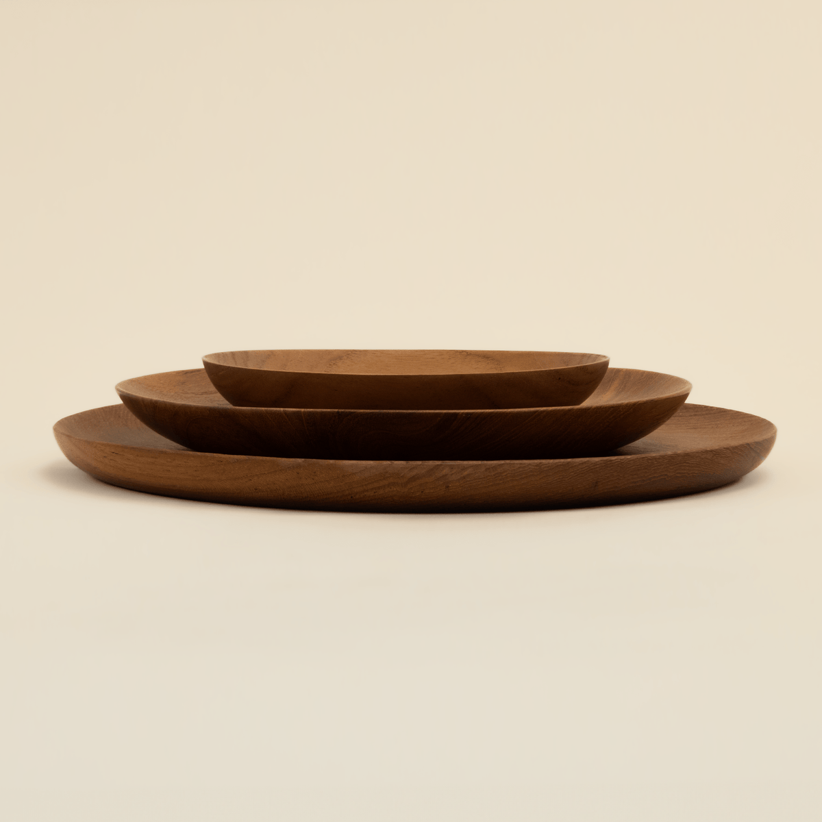 Teak Round PlateSmall