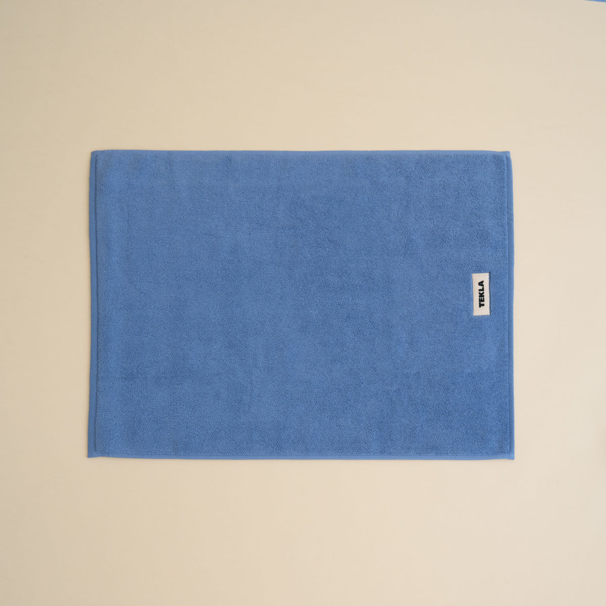 Tekla Bath Mat - Clear Blue
