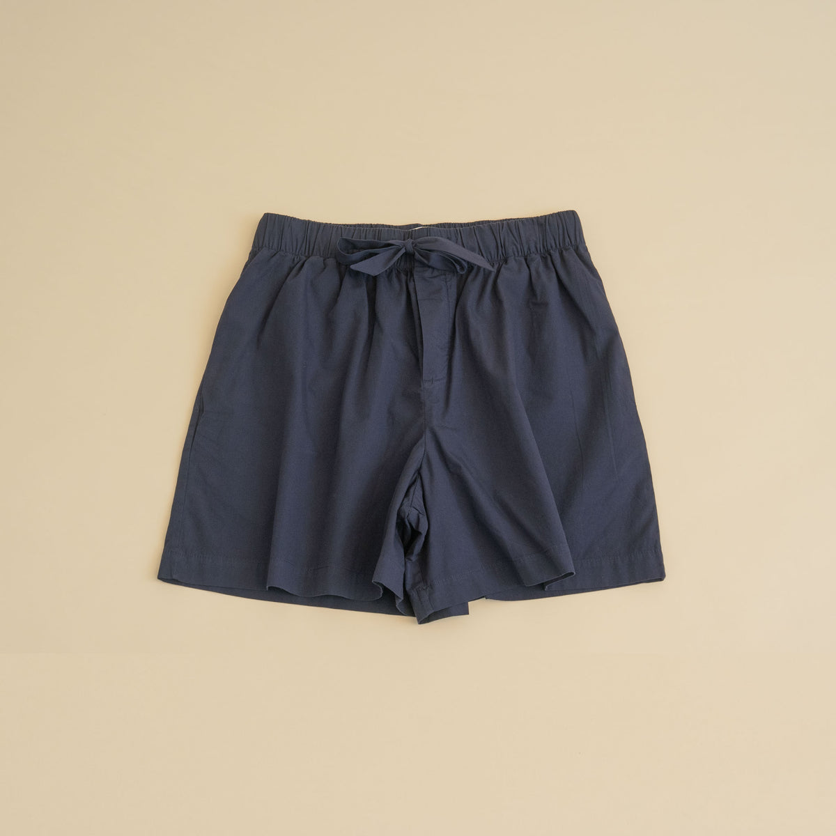 Tekla Poplin Sleep Shorts - True Navy