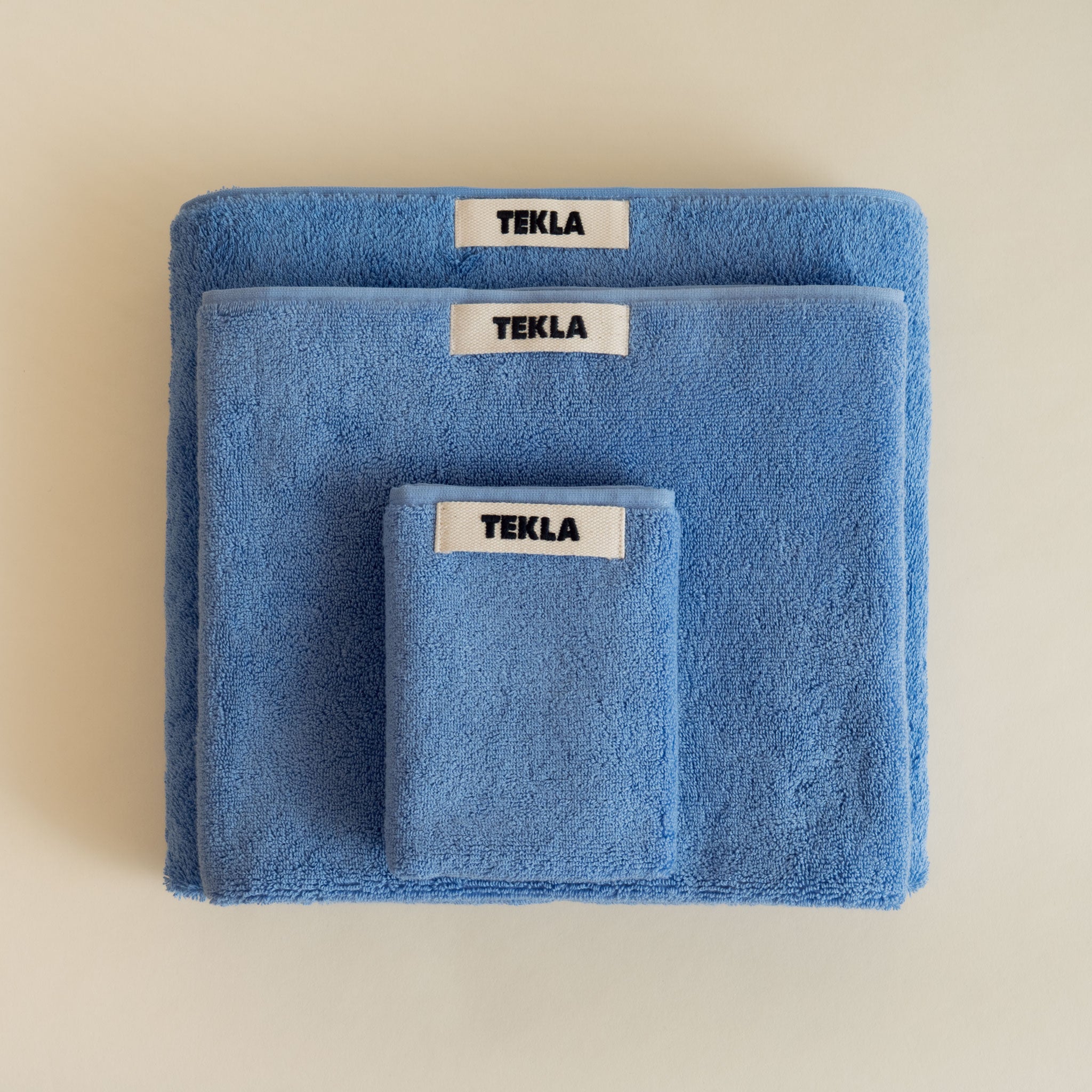 Tekla Towel - Clear Blue - Shipped from Los Angeles