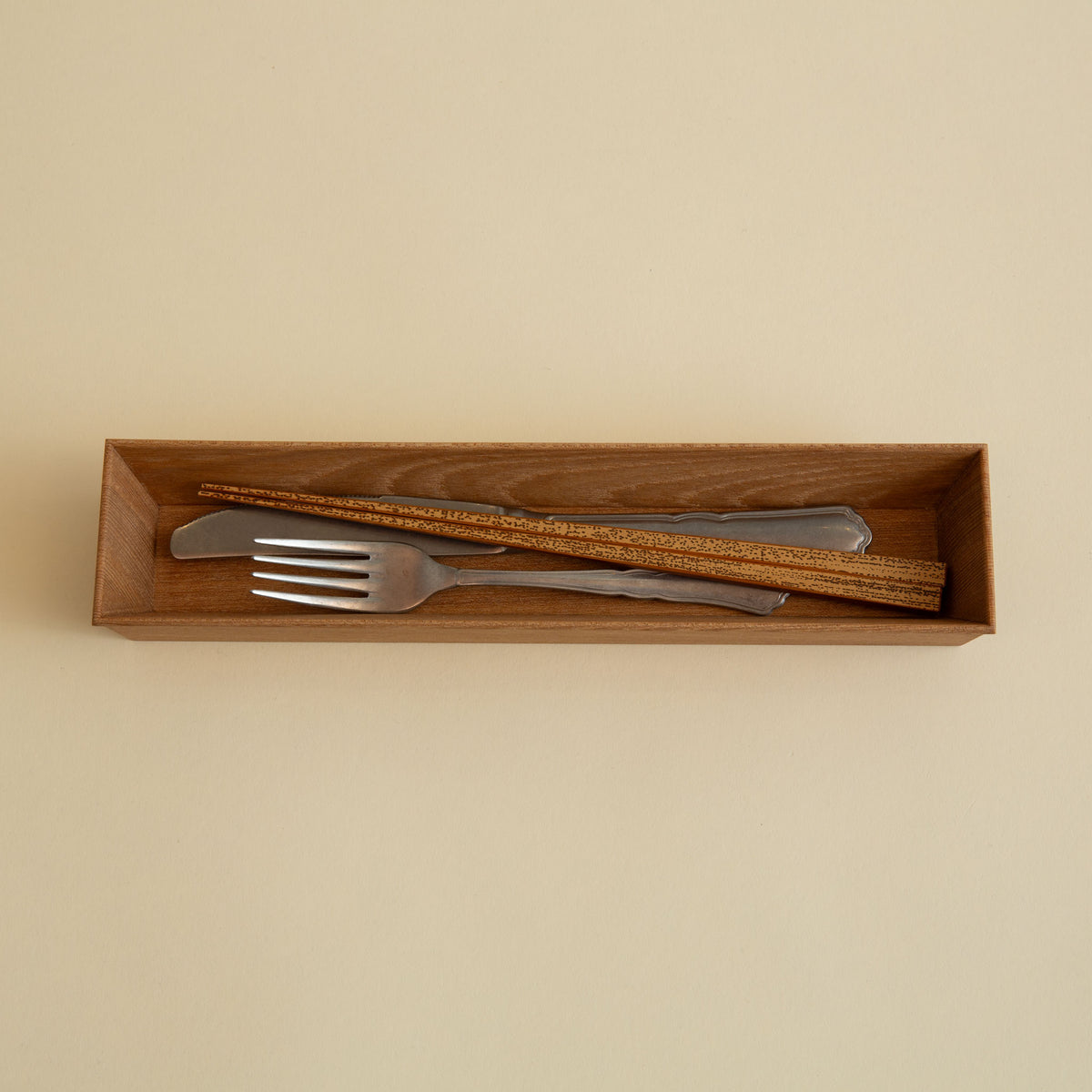 Wooden Utensil Tray
