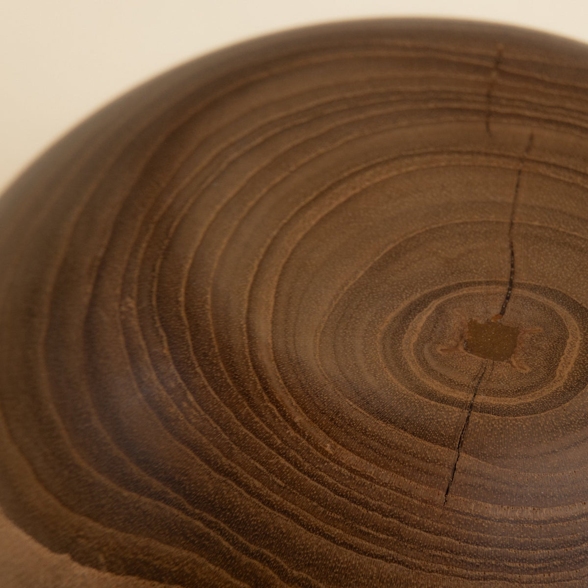 Vintage Teak Low Bowl
