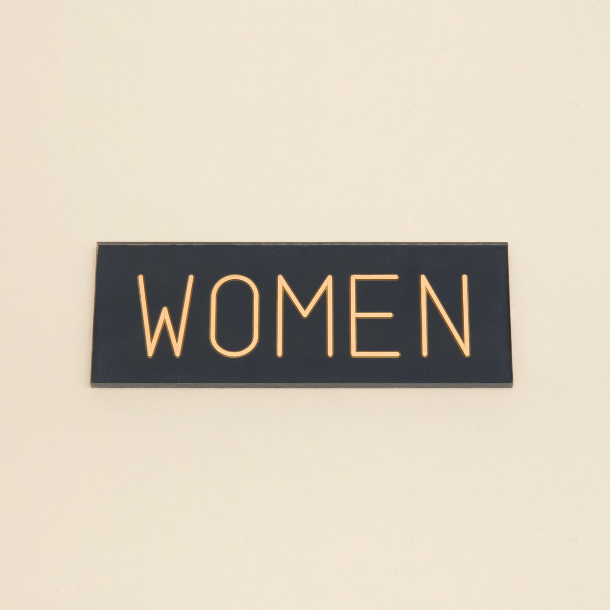 Acrylic Women Sign