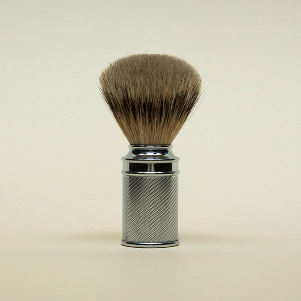 Shaving Brush - Silver
