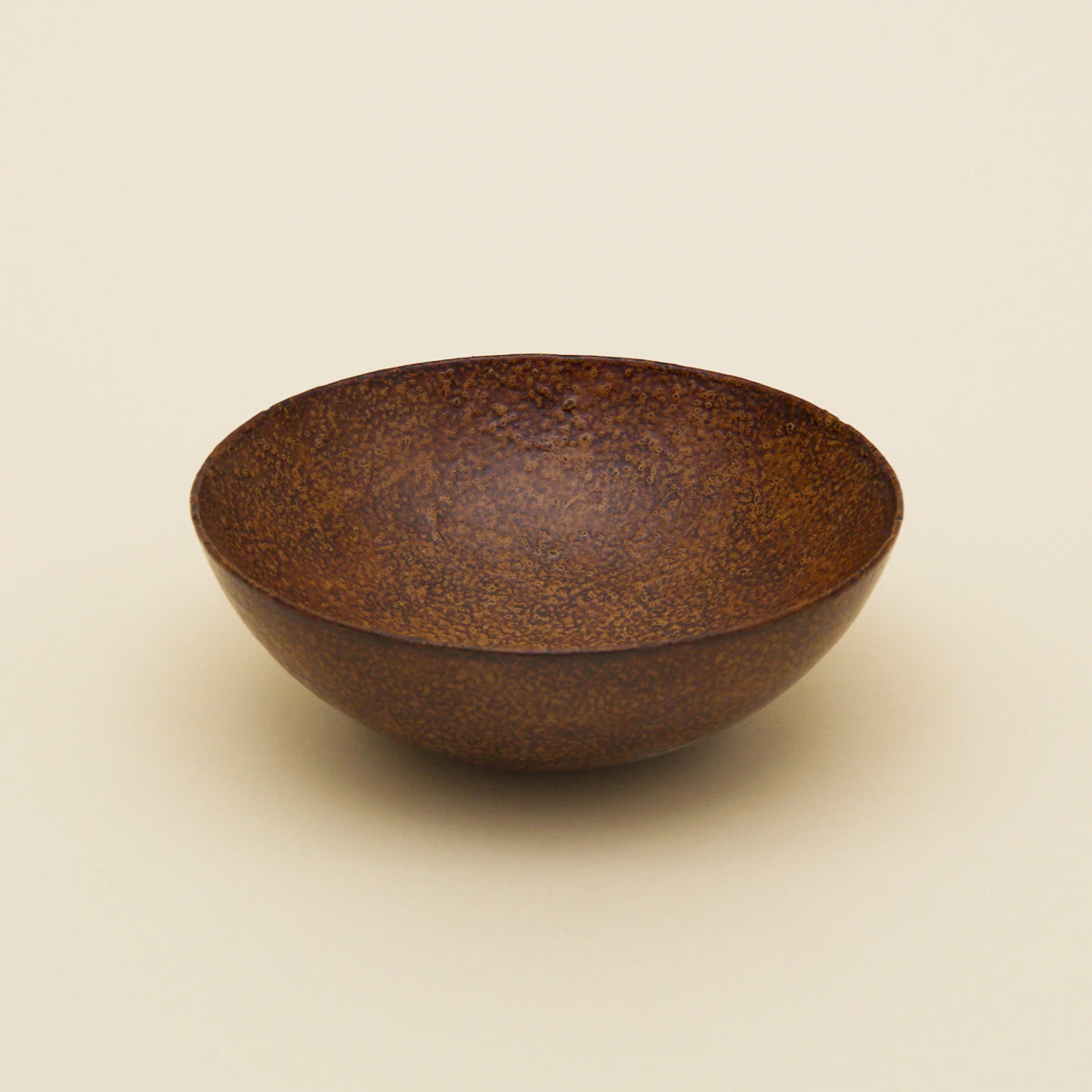 Lacquered Wood Bowl