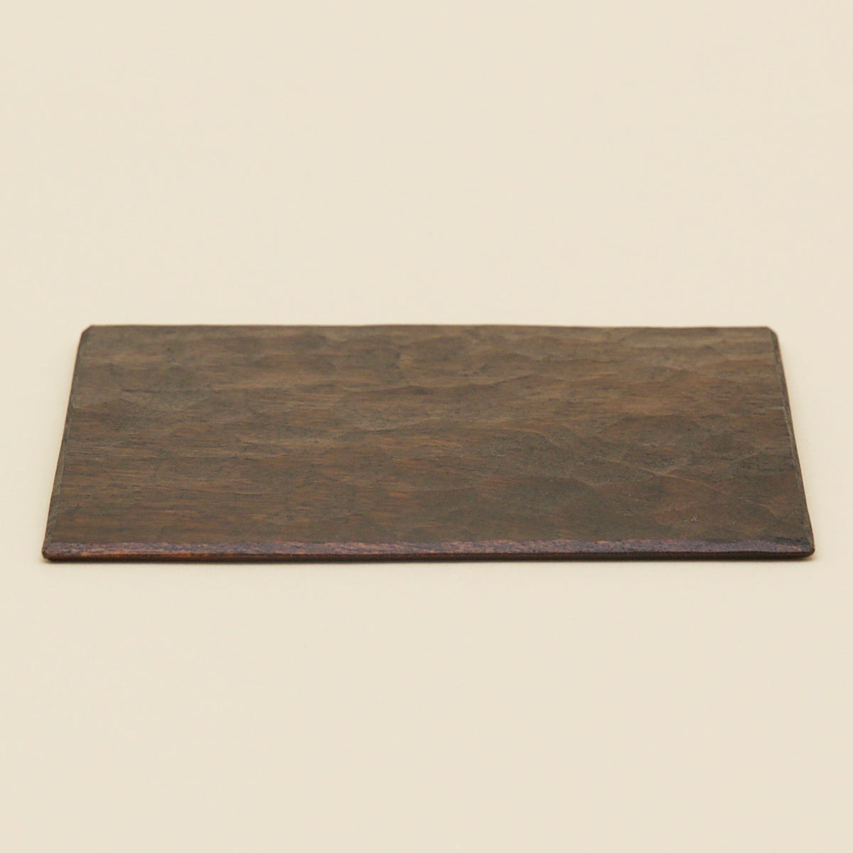 Lacquered Wood Coaster