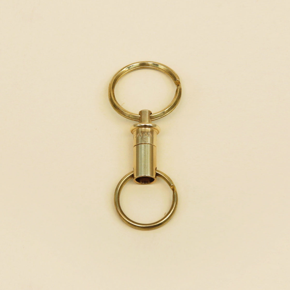 Releasable Brass Key Ring – The Good Liver
