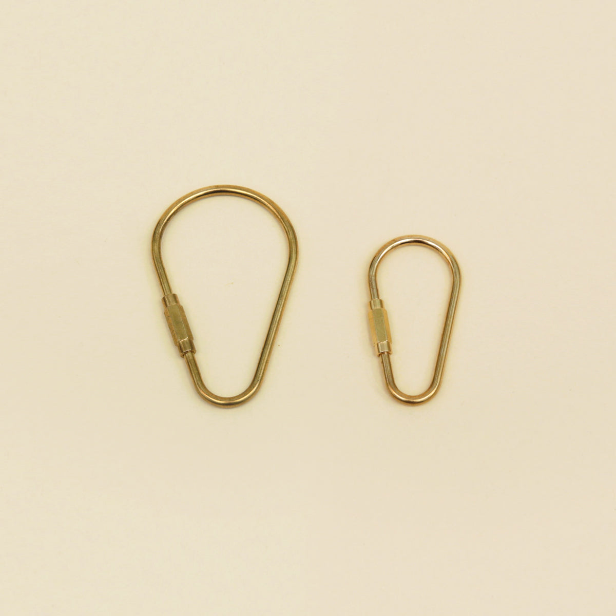 Brass Key Ring - Set of 2