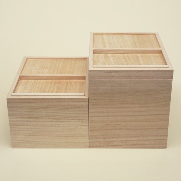 Azmaya Wooden Rice Bin5kg